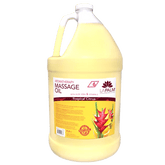 La Palm Aromatheraphy Tropical Citrus Massage Oil 1 Gallon